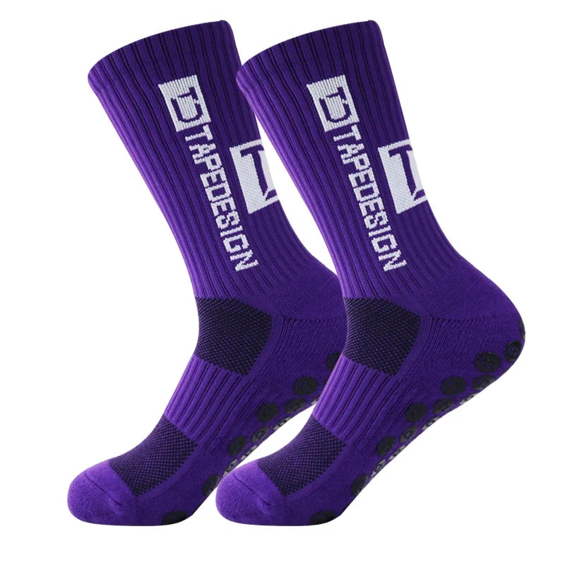 Professional Anti-Slip Athletic Socks - Unisex Performance Sports Socks for Football, Soccer & Basketball