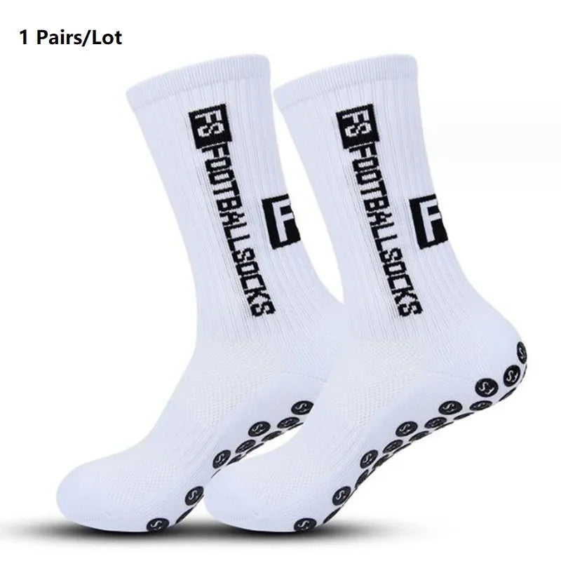 Professional Anti-Slip Athletic Socks - Unisex Performance Sports Socks for Football, Soccer & Basketball