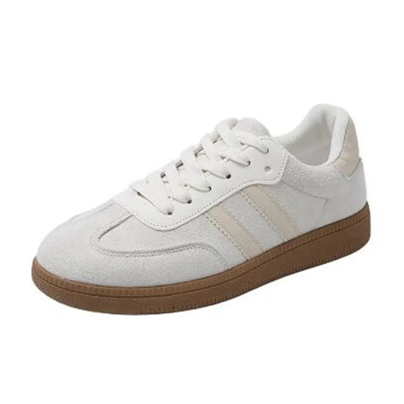 Women's Casual Walking Sneakers - Fashion Flat Vulcanized Shoes for Outdoor Activities