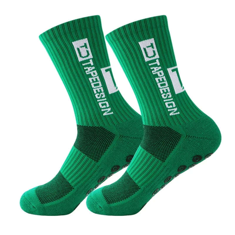Professional Anti-Slip Athletic Socks - Unisex Performance Sports Socks for Football, Soccer & Basketball