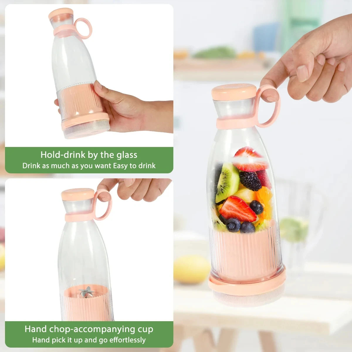 Portable USB Rechargeable Mini Blender