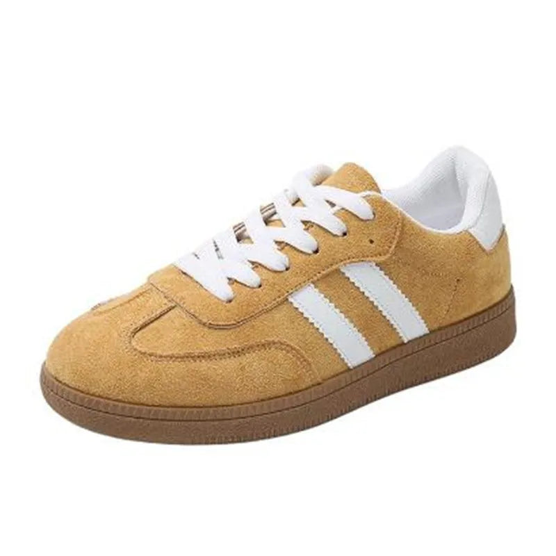 Women's Casual Walking Sneakers - Fashion Flat Vulcanized Shoes for Outdoor Activities