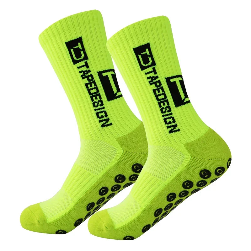 Professional Anti-Slip Athletic Socks - Unisex Performance Sports Socks for Football, Soccer & Basketball
