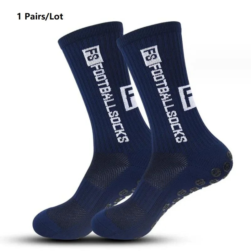 Professional Anti-Slip Athletic Socks - Unisex Performance Sports Socks for Football, Soccer & Basketball