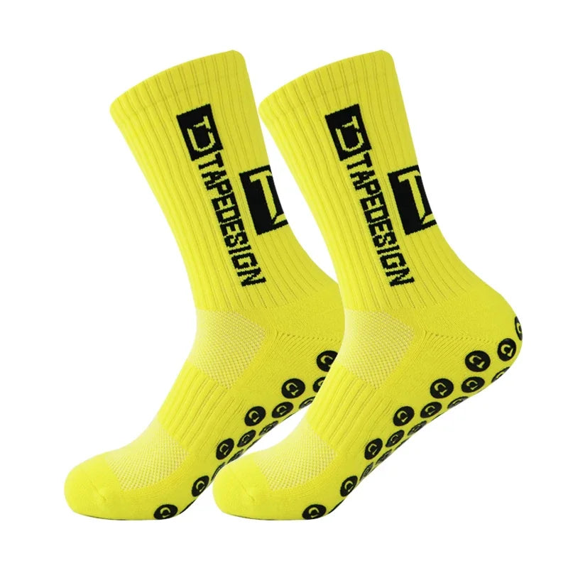 Professional Anti-Slip Athletic Socks - Unisex Performance Sports Socks for Football, Soccer & Basketball