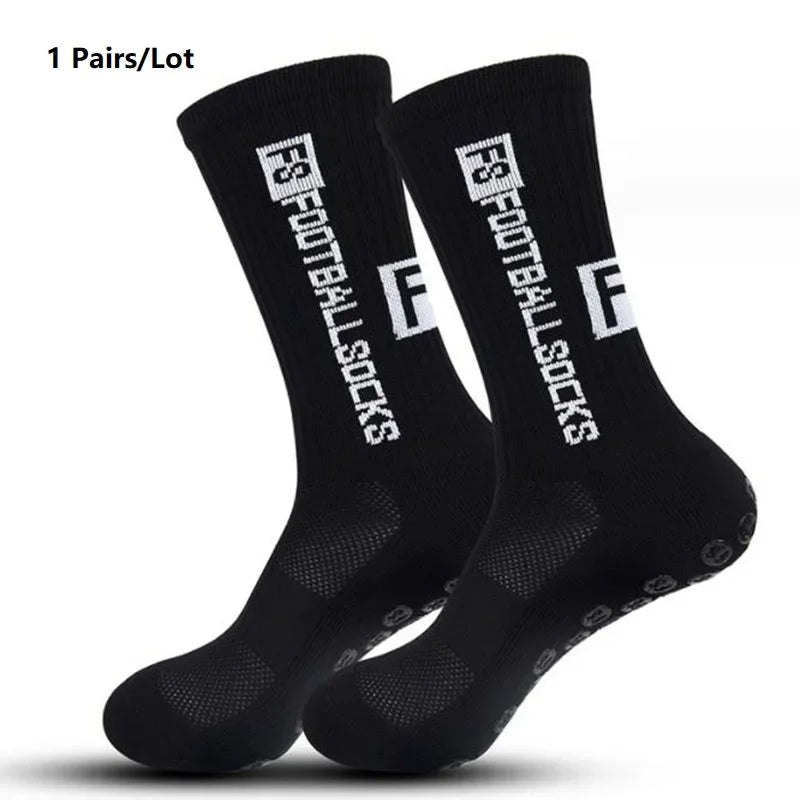 Professional Anti-Slip Athletic Socks - Unisex Performance Sports Socks for Football, Soccer & Basketball