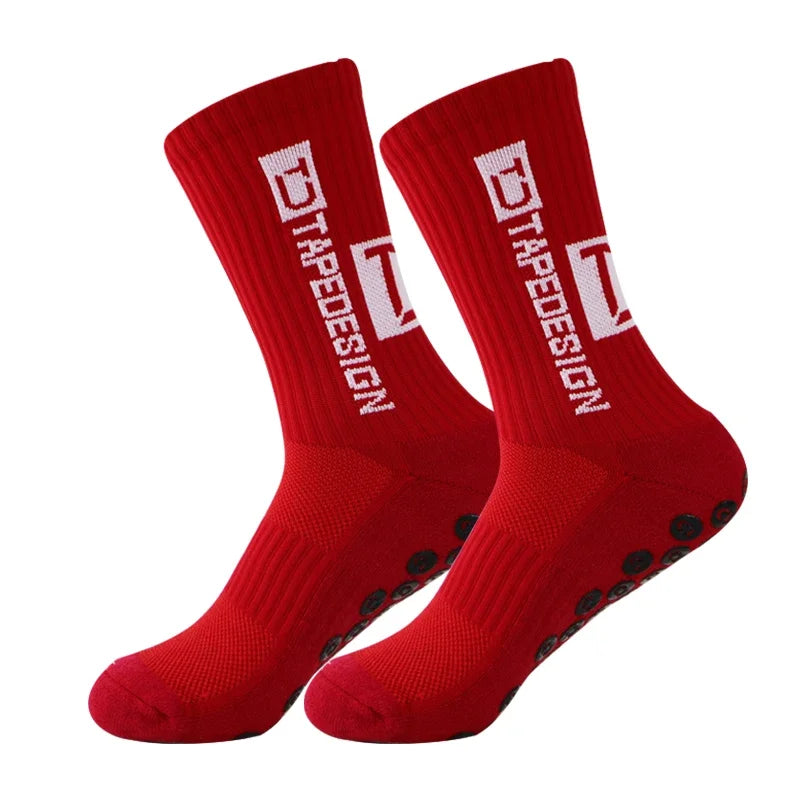 Professional Anti-Slip Athletic Socks - Unisex Performance Sports Socks for Football, Soccer & Basketball