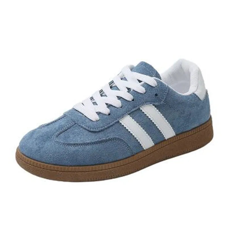 Women's Casual Walking Sneakers - Fashion Flat Vulcanized Shoes for Outdoor Activities