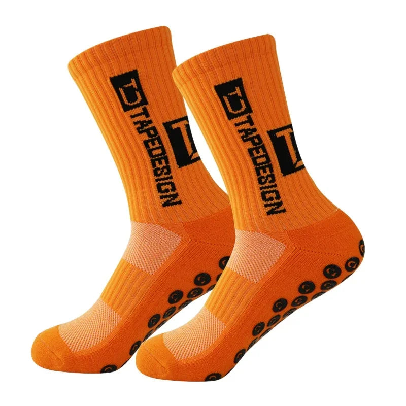 Professional Anti-Slip Athletic Socks - Unisex Performance Sports Socks for Football, Soccer & Basketball