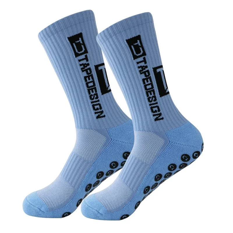 Professional Anti-Slip Athletic Socks - Unisex Performance Sports Socks for Football, Soccer & Basketball