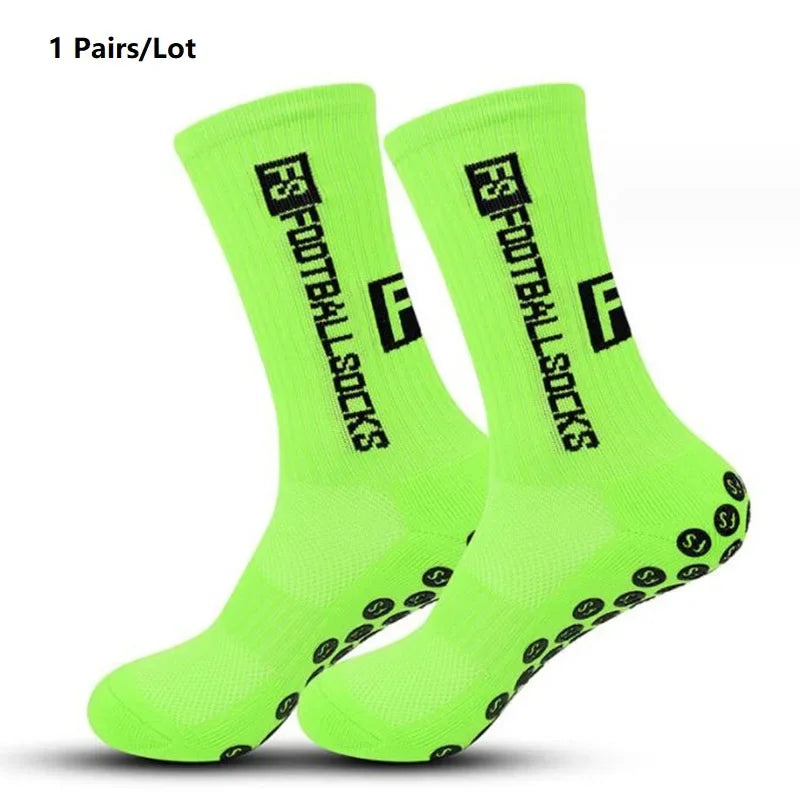 Professional Anti-Slip Athletic Socks - Unisex Performance Sports Socks for Football, Soccer & Basketball