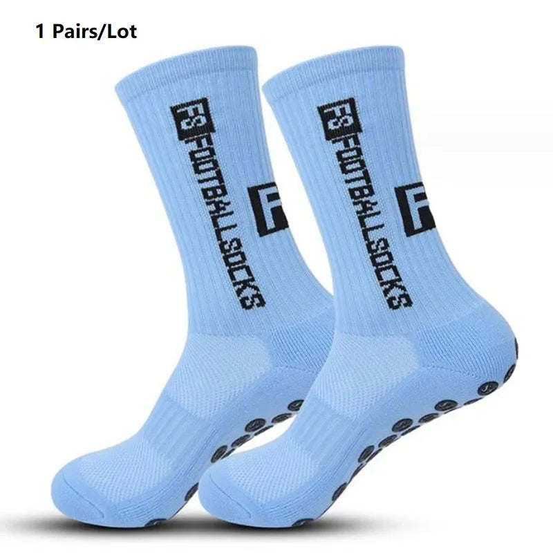 Professional Anti-Slip Athletic Socks - Unisex Performance Sports Socks for Football, Soccer & Basketball